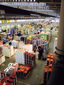 Fruits and vegetables market.