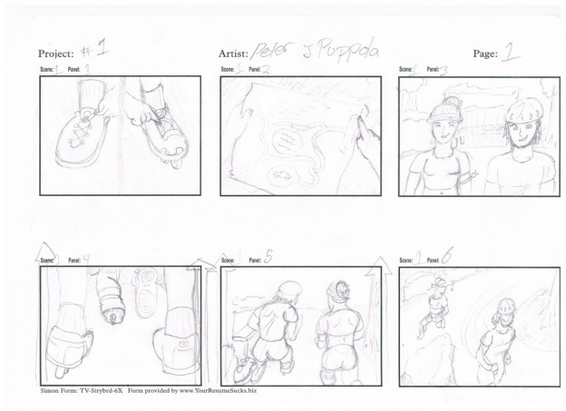 Storyboard Assignment #3 | Peter Puppola's ePortfolio