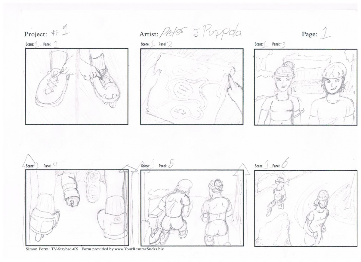 storyboard assignment examples