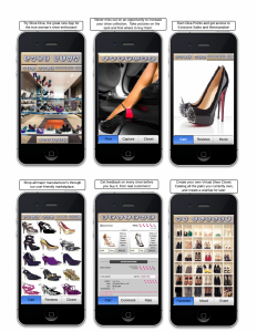 Nafis S Shoe Diva Horizontal Prototype - iPhone