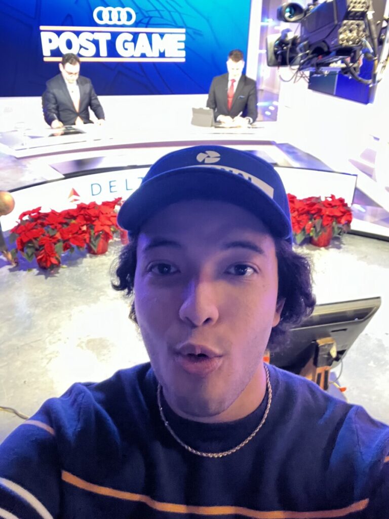 Selfie at MSG Studios