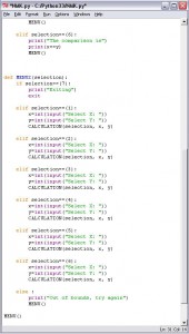 And the code began to look cleaner, if not quite as easily defined.