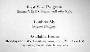 Loubna's Contact info