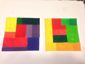 Prismatic Color Studies - Exercise# 1 & 2