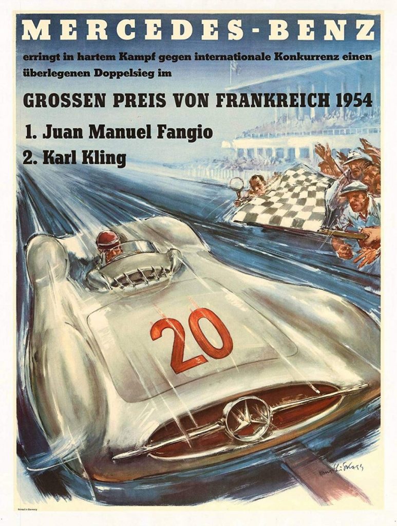 The German Grand Prix in 1954