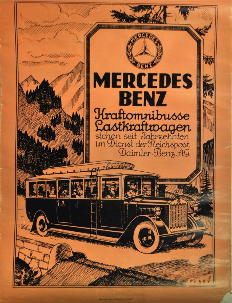 Mercedes-Benz's Poster in 1926