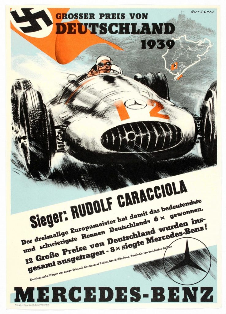 Mercedes-Benz Poster in 1939