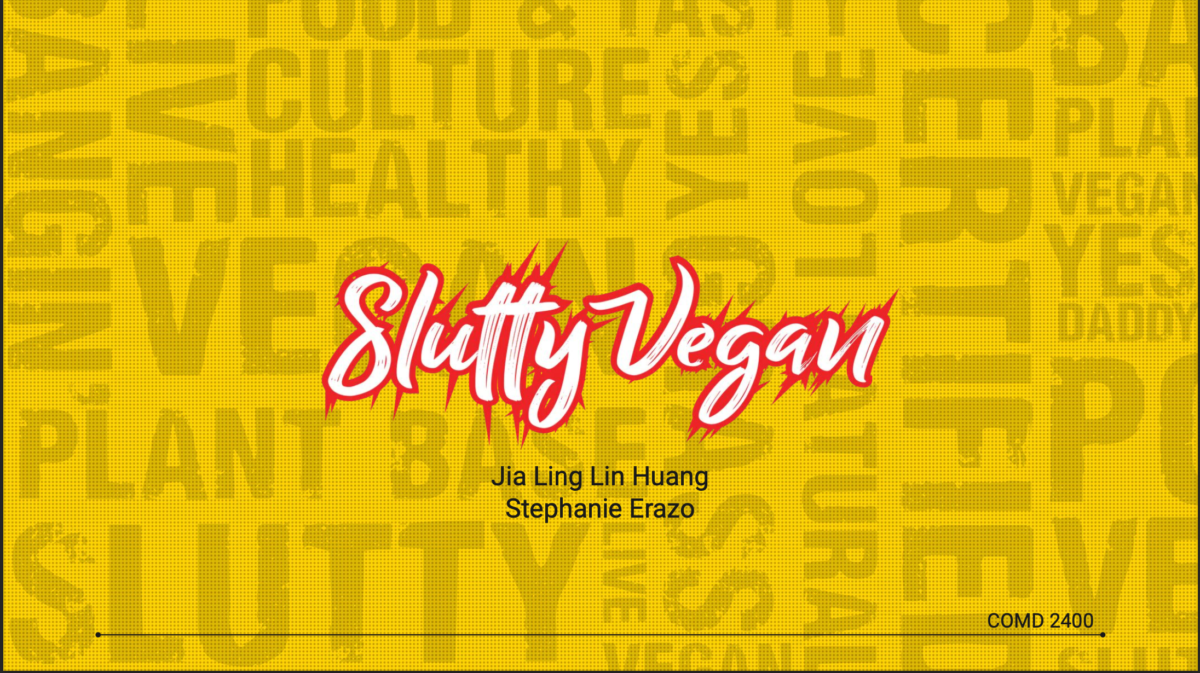 Communication Design II – Slutty Vegan Campaign
