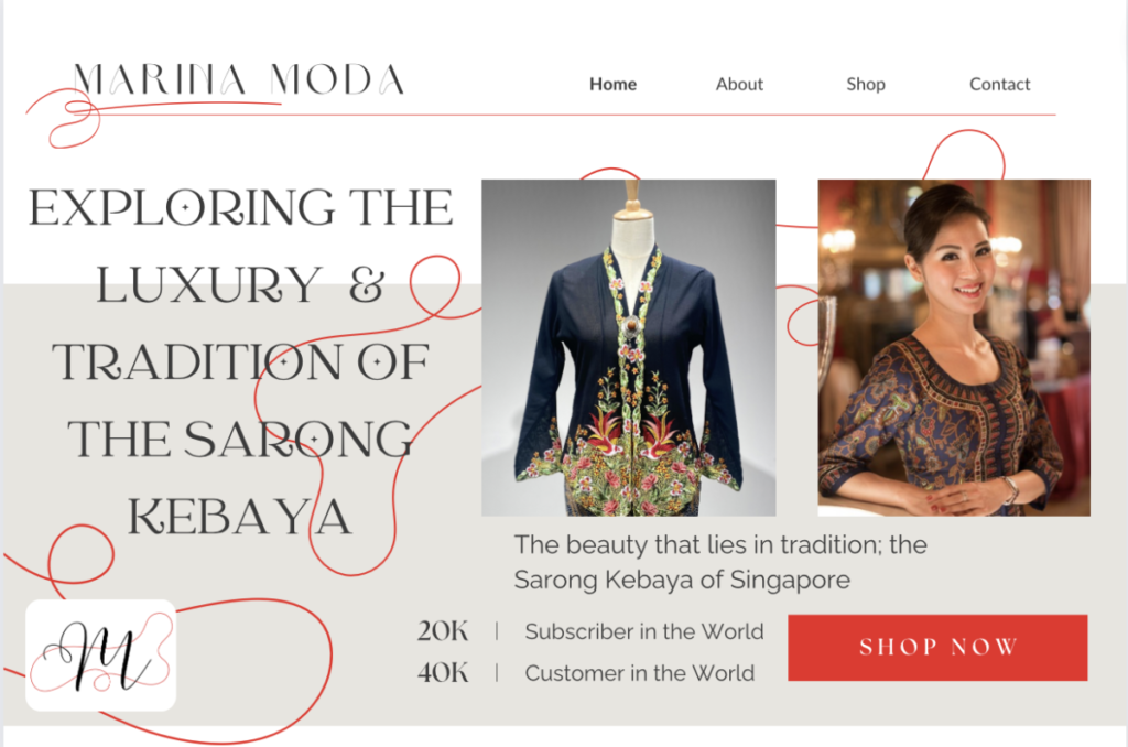 marina moda website