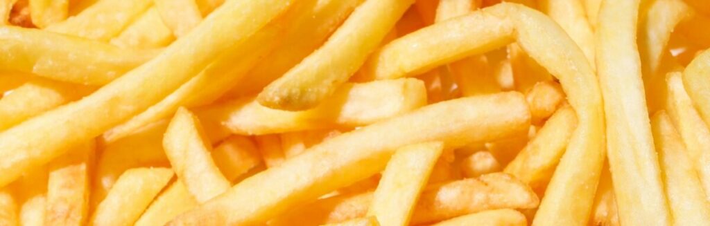 close up image of French fries