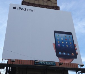 Photograph of an Ipad billboard I took between Chinatown and SoHo