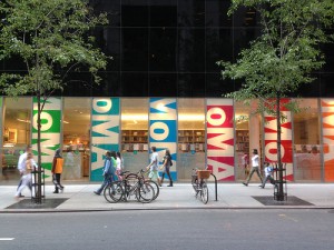 Picture of outside the MoMa taken from Creative Commons