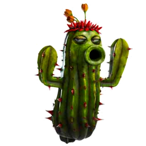 a video game cactus