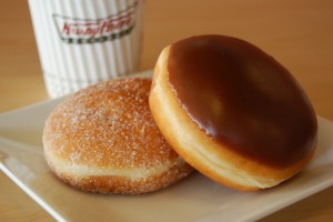 coffee and doughnuts