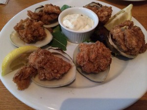 Breaded Baked Clams