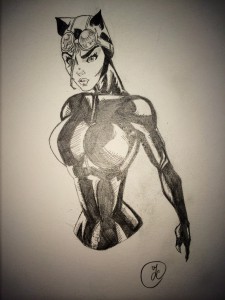 Catwoman - Design for Queen Card