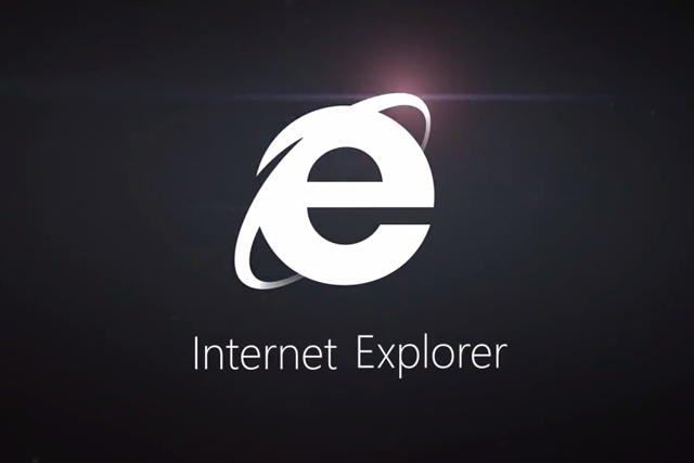 the Internet Explorer logo