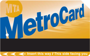 a New York City Subway MetroCard