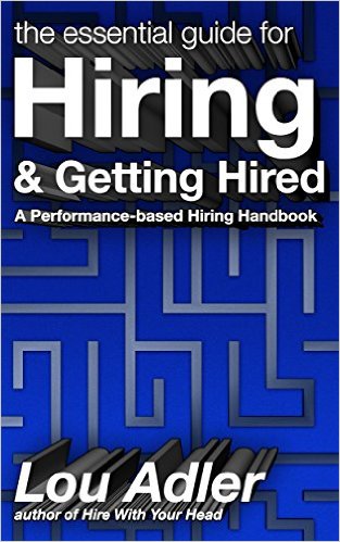 the cover of a book called "the essential guide for Hiring & Getting Hired"