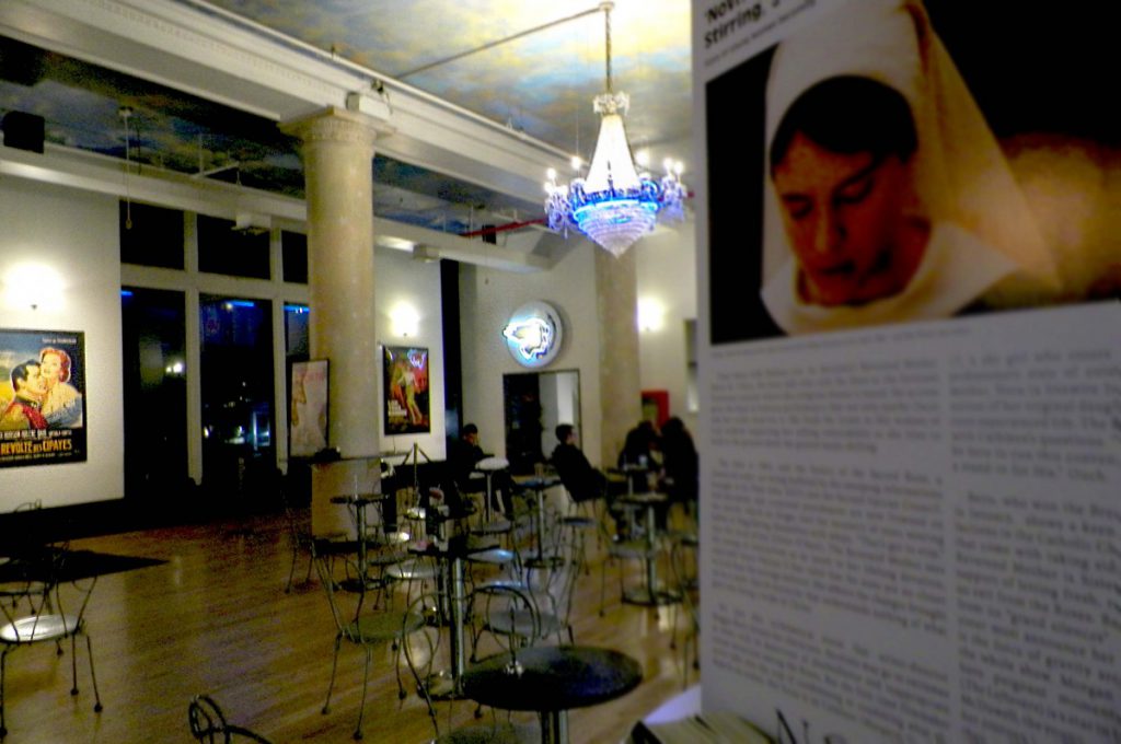 the Cafe at the Angelika Film Center