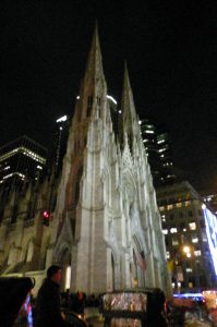 outside view of saint patrick's cathedral