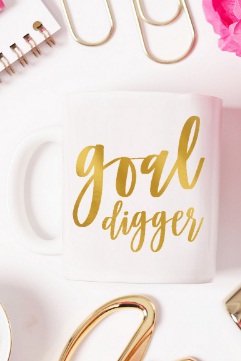 Why be a gold digger when you can be a goal digger?