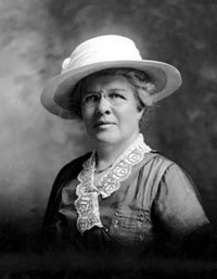 an image of kate gleason wearing one of her infamous hats