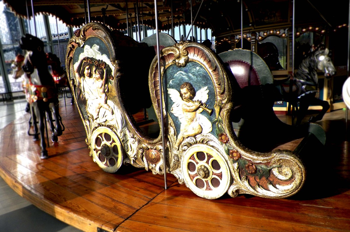 a stagnant chariot on jane's carousel