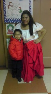 My nephew & I after once of my dance performances
