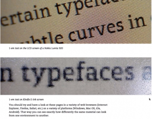 Webinar Screenshot of typeface