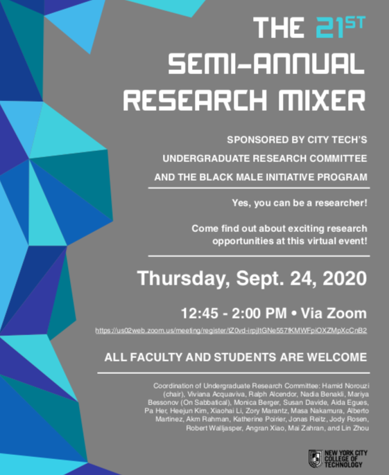 Research Mixer poster