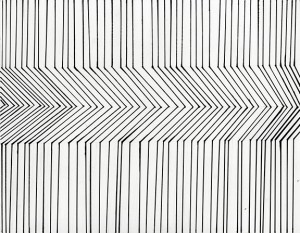Parallel lines that show movement