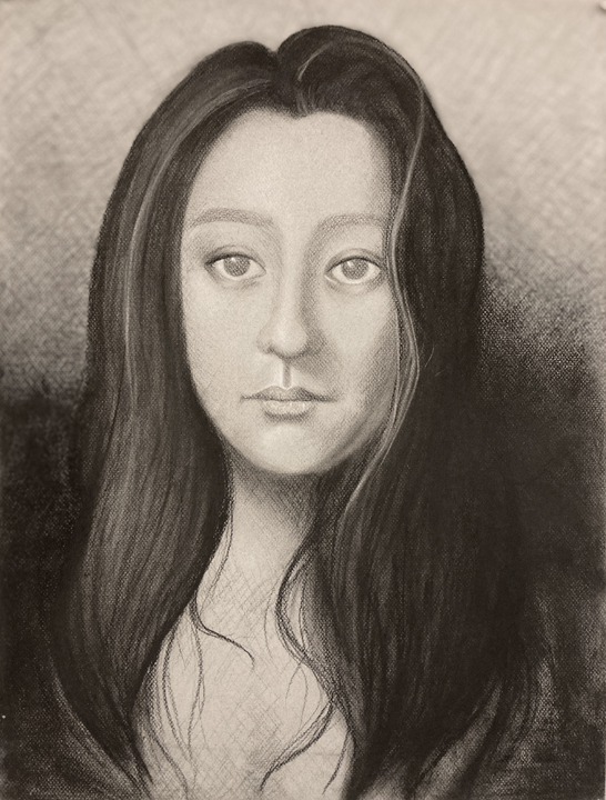 Student-drawing-conté-portrait-5