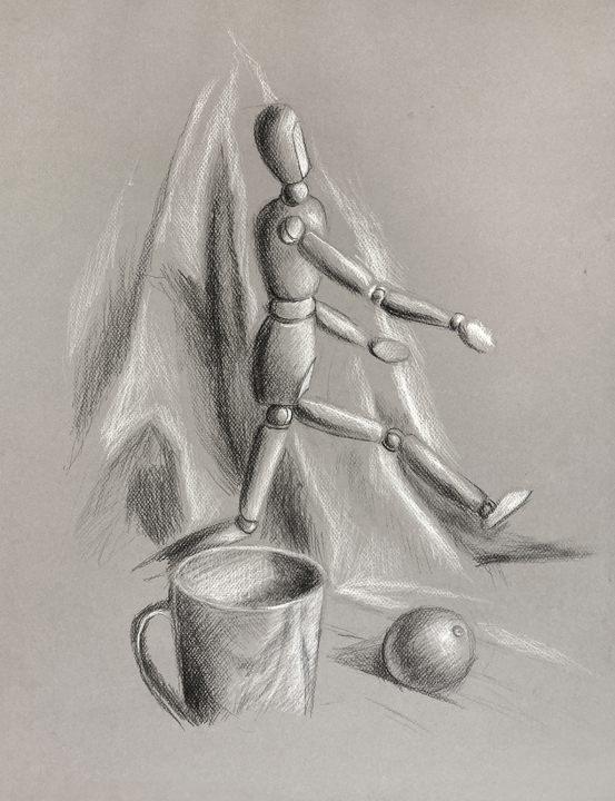 Student-drawing-mannequin-still-life-3