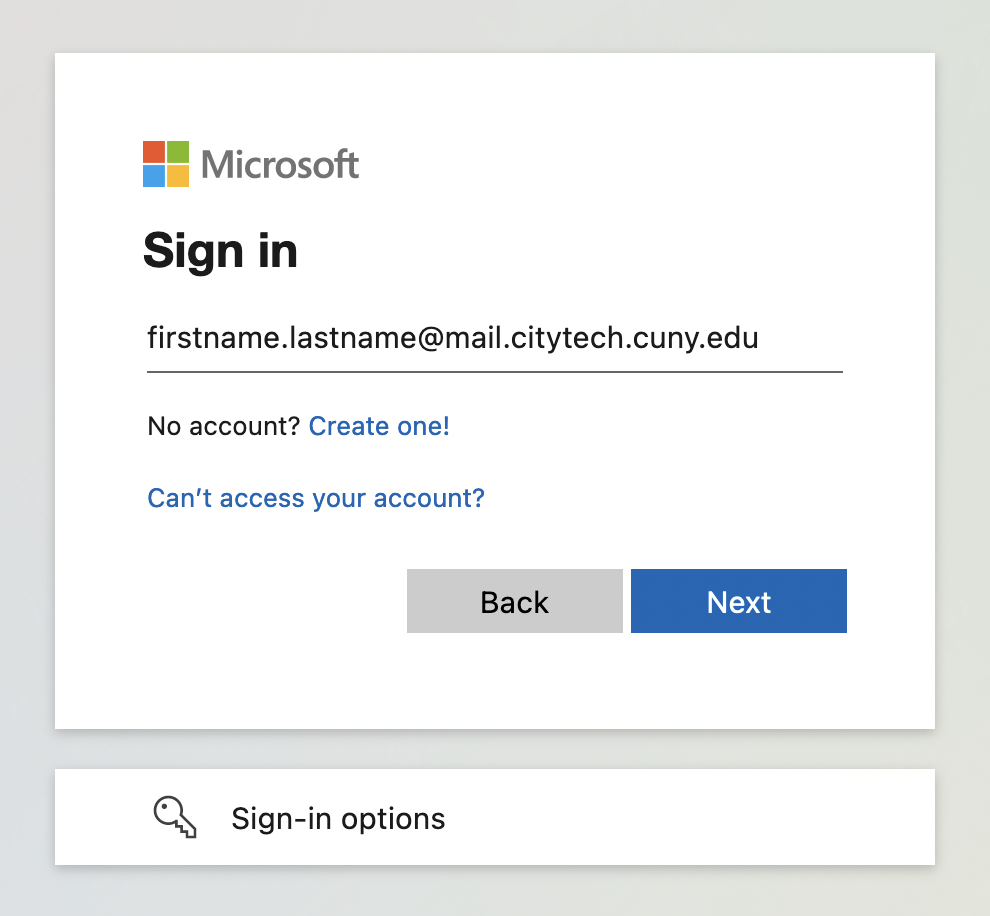 First Time Email Login