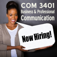 COM 3401 Business and Professional Communication