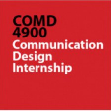 COMD 4900 D032 [7529], Internship in Communication Design, Summer 2016