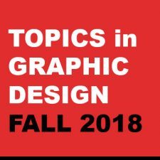 COMD3503 Fall2018 Topics in Graphic Design