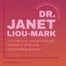 34th Semi-Annual Dr. Janet Liou-Mark Honors and Undergraduate Research Scholars Poster Presentation