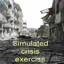 Simulated Crisis/ Disaster Learning Exercise
