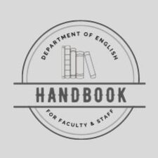 Department of English Faculty Handbook