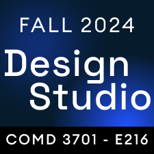 COMD3701 Design Studio, FA24