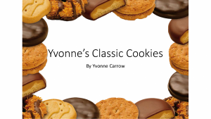 Yvonne’s Classic Cookies II