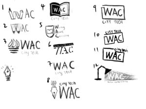 WAC Logo Sketches